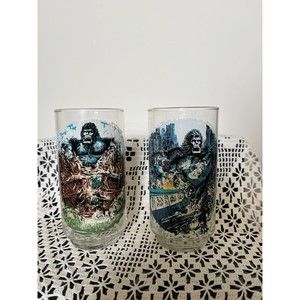 Vintage 1976 King Kong glasses